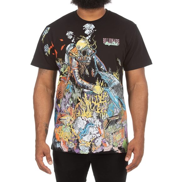 Billionaire Boys Club Scuba Short Sleeve Knit Black MD